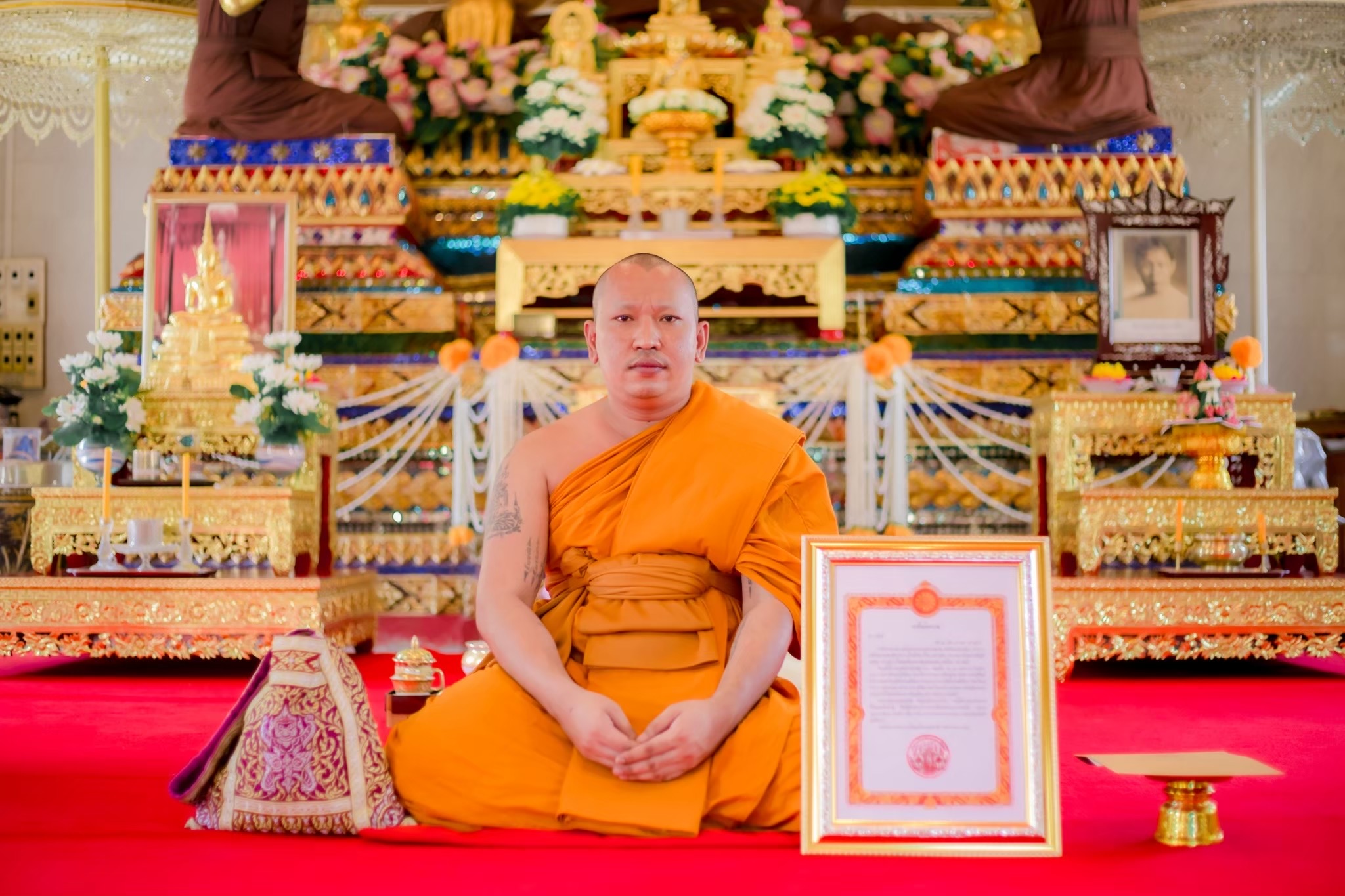เจ้าอาวาสองค์ปัจจุบัน